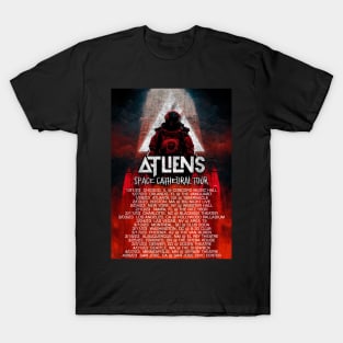 astronaut space cathedral dates T-Shirt